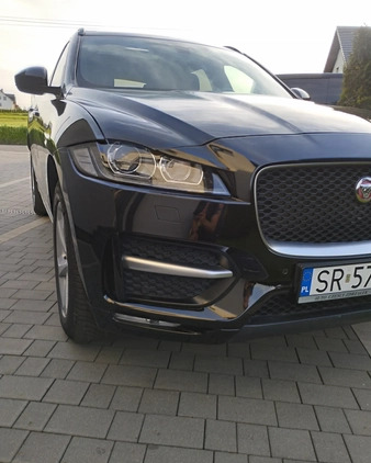 Jaguar F-Pace cena 96900 przebieg: 141143, rok produkcji 2018 z Rybnik małe 56